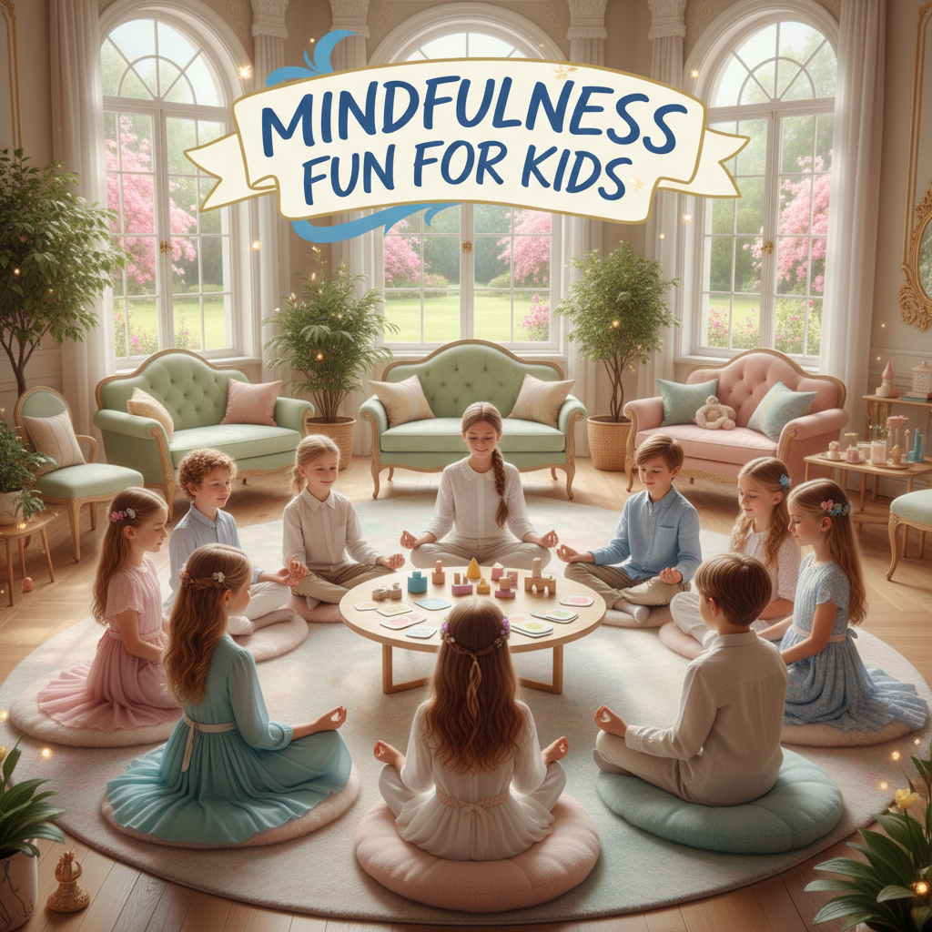 Mindfulness fun for kids session