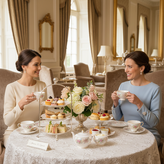 Afternoon tea etiquette session